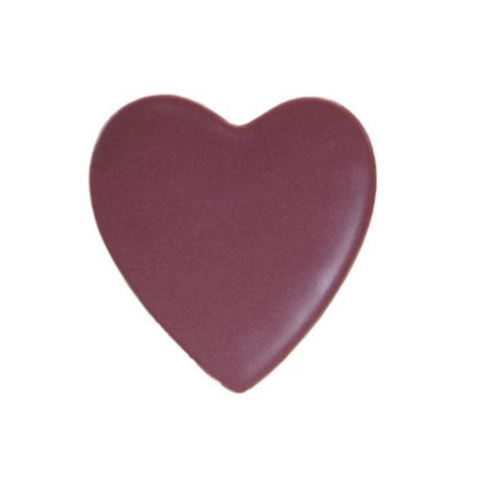 Matte Stoneware Heart Shaped Dish