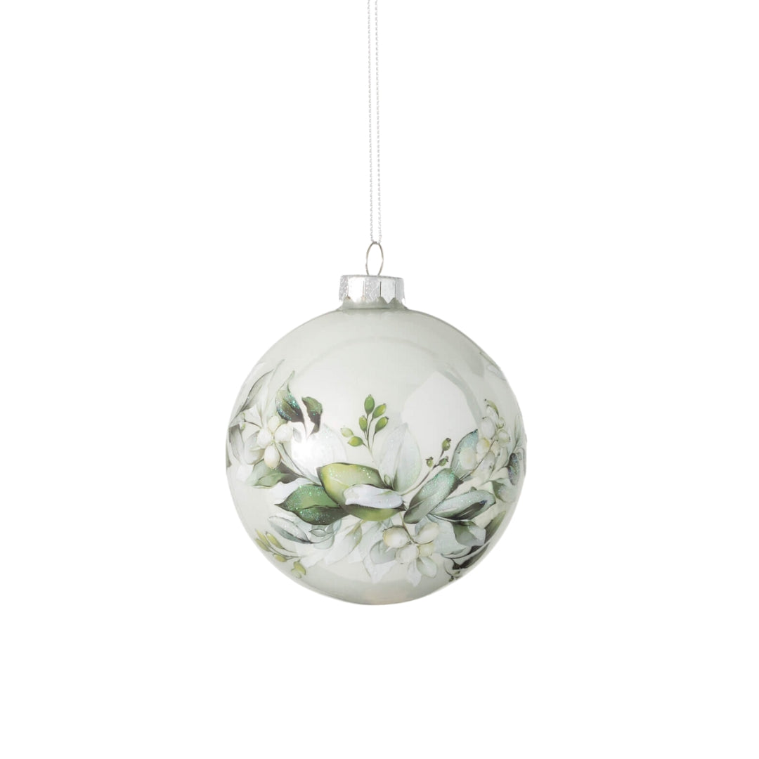 Floral Ball Ornaments