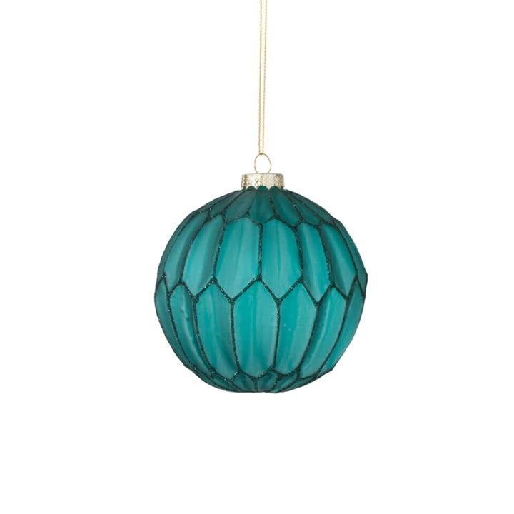 Faceted Ball Ornaments