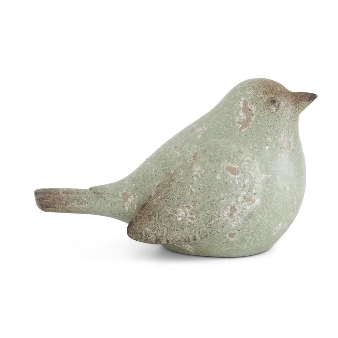 Green Terracotta Birds