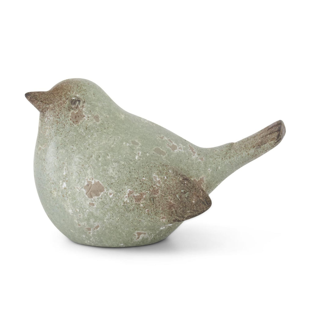 Green Terracotta Birds