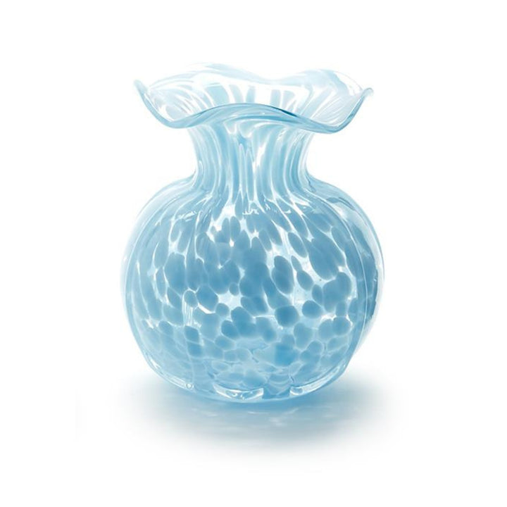 Ruffled Edge Spotted Vases