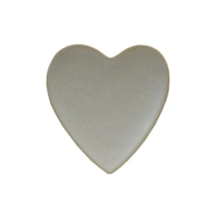 Matte Stoneware Heart Shaped Dish