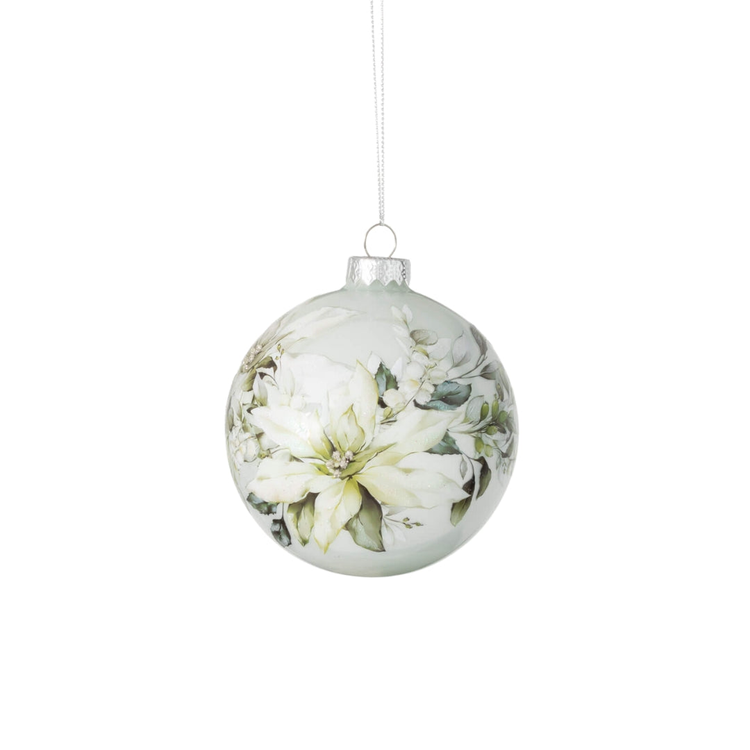 Floral Ball Ornaments