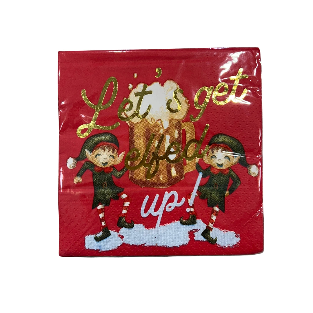 Holiday Bar Napkin Sets