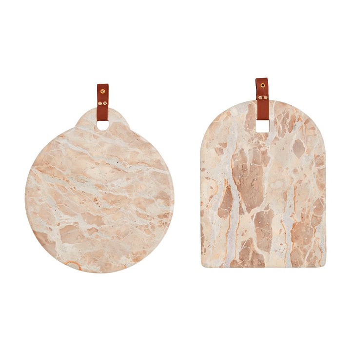 Tan Marble Charcuterie Board