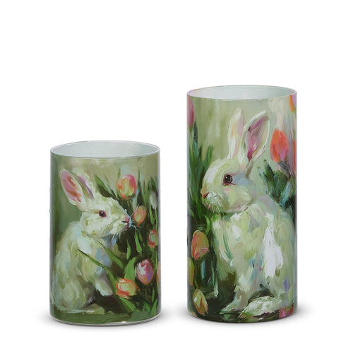 Spring Tulip and Rabit Containers