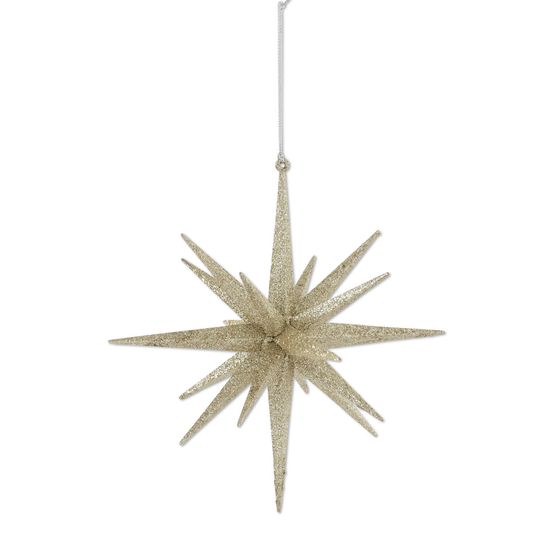 18 Point Glitter Star Ornament