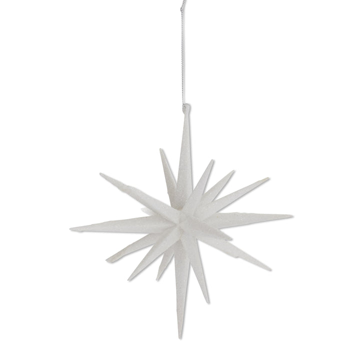 18 Point Glitter Star Ornament