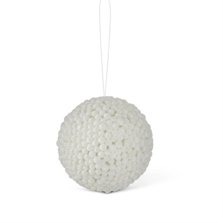 Faux Icy Berry Ball Ornament