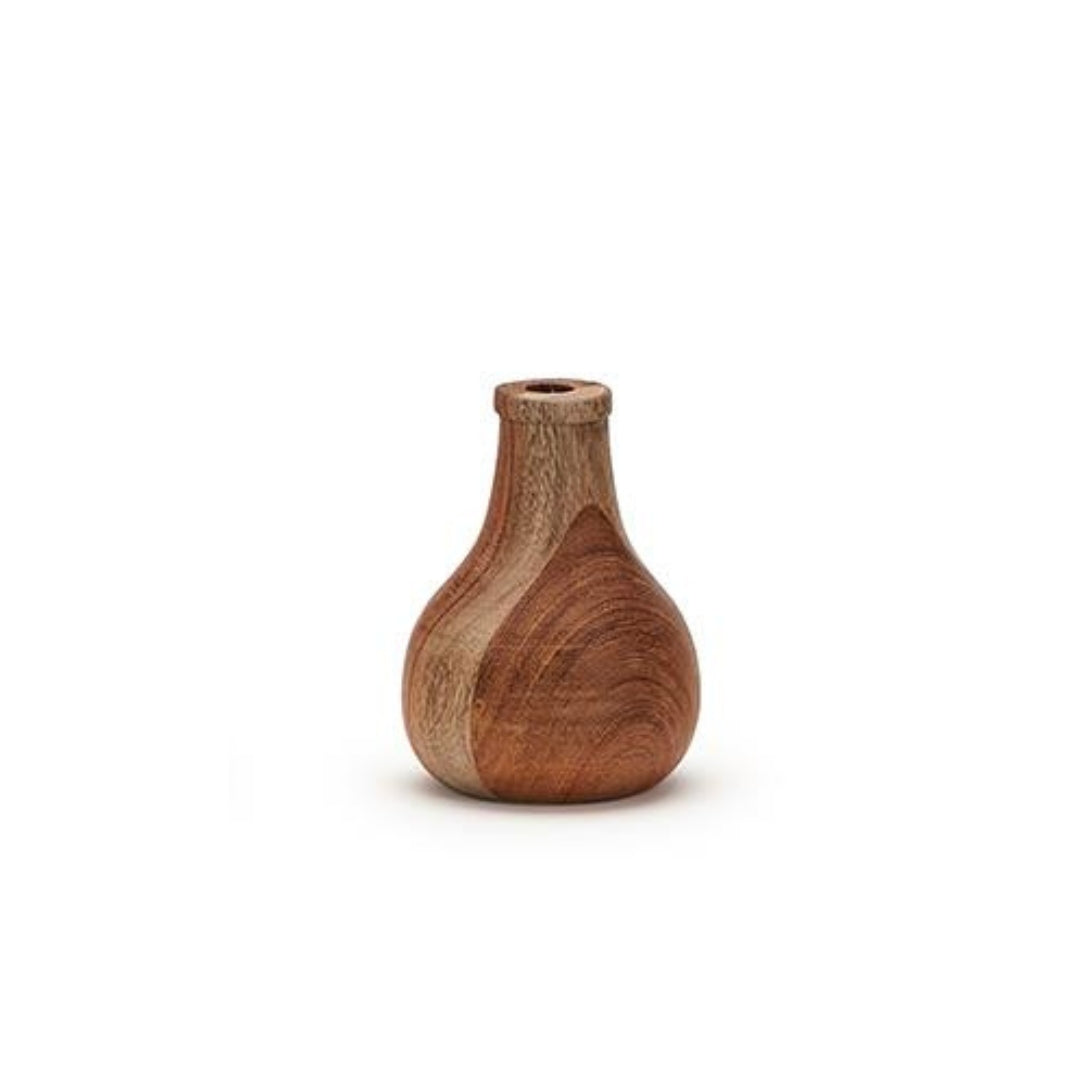 Wooden Bud Vases