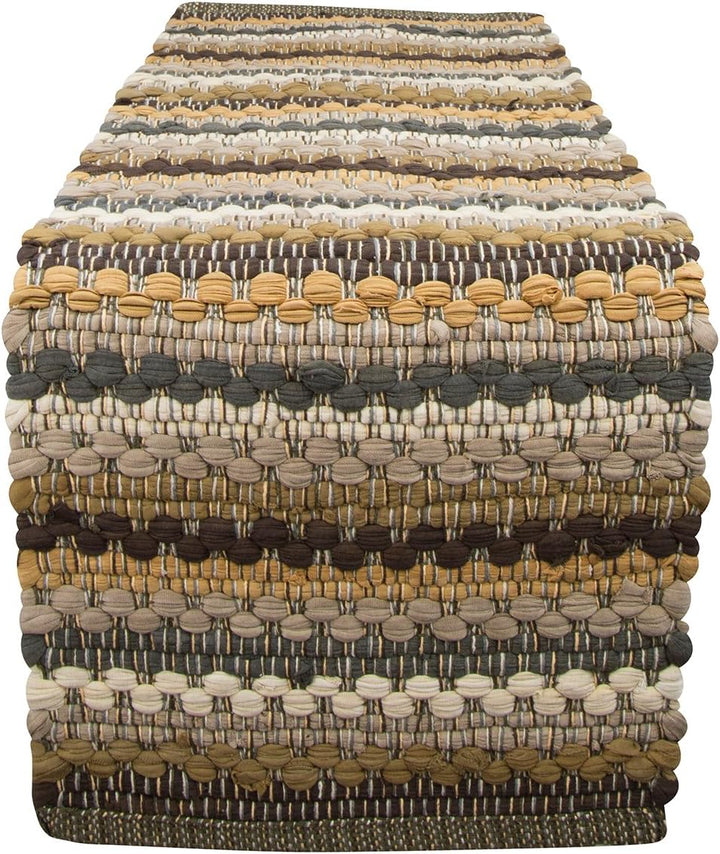 Chindi Mineral Stripe Table Runner