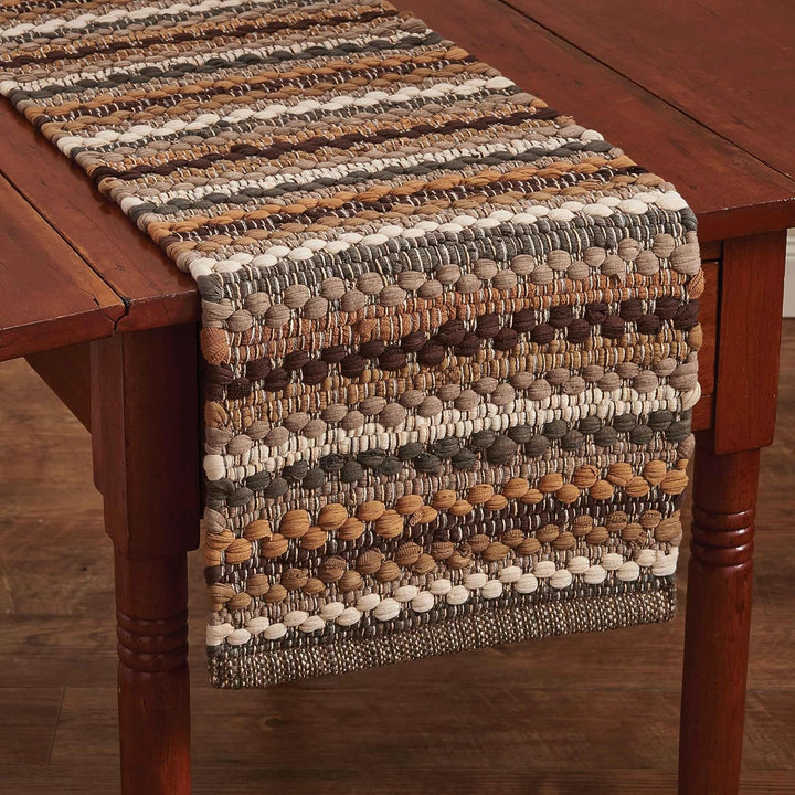 Chindi Mineral Stripe Table Runner