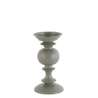 Green Matte Metal Candle Holder