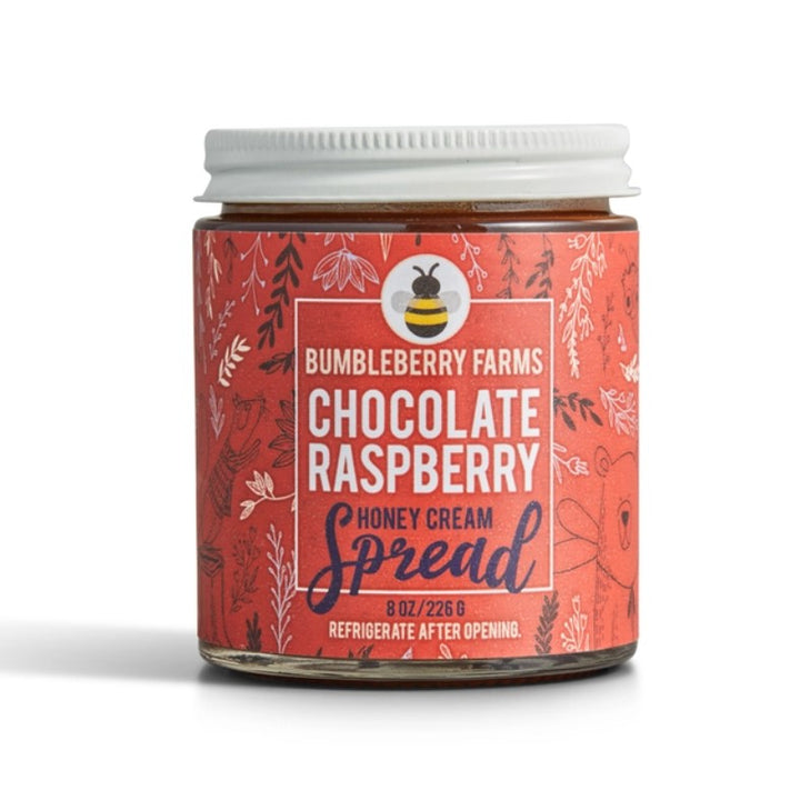 Chocolate Raspberry Honey Cream Spread