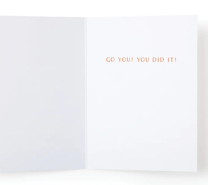 Congrats! Colorblocks Greeting Card