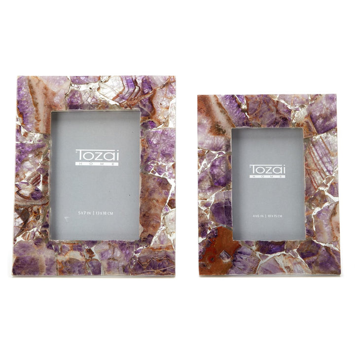 Amethyst Picture Frame