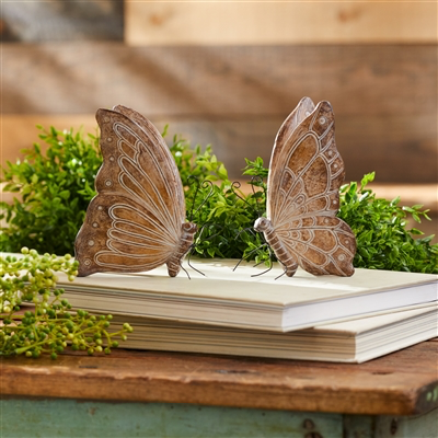 Resin Stone Butterfly Figurines