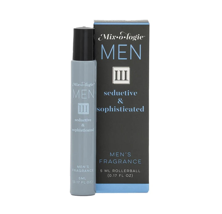 Mixology Men's Fragrance Rollerball- III (Seductive &Sophisticated)