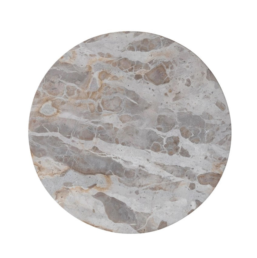 Buff Marble Lazy Susan