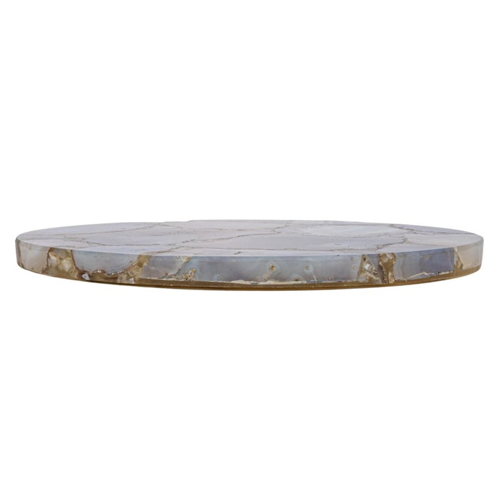 Multi-Color Agate Round Cheese Board