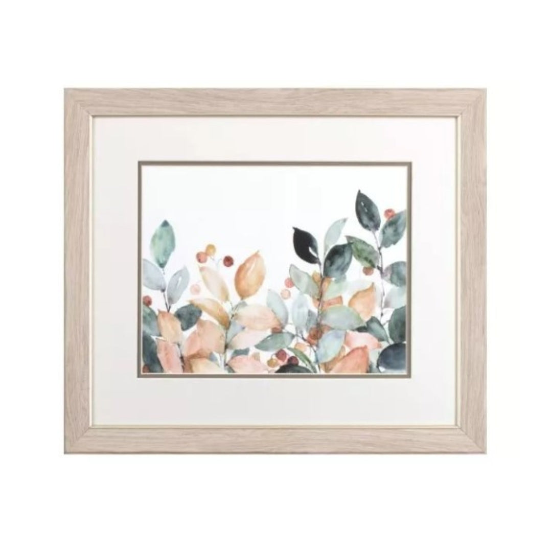 Autumn Leaves Framed Wall Art