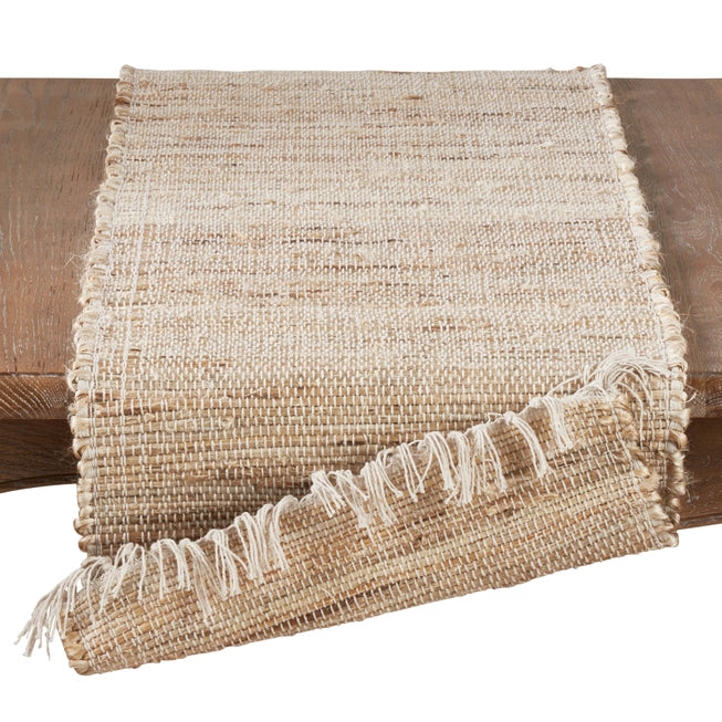 Jute Chindi Table Runner