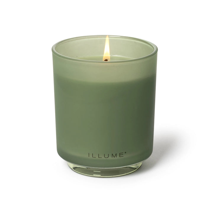 Hinoki Sage Refillable Boxed Glass Candle