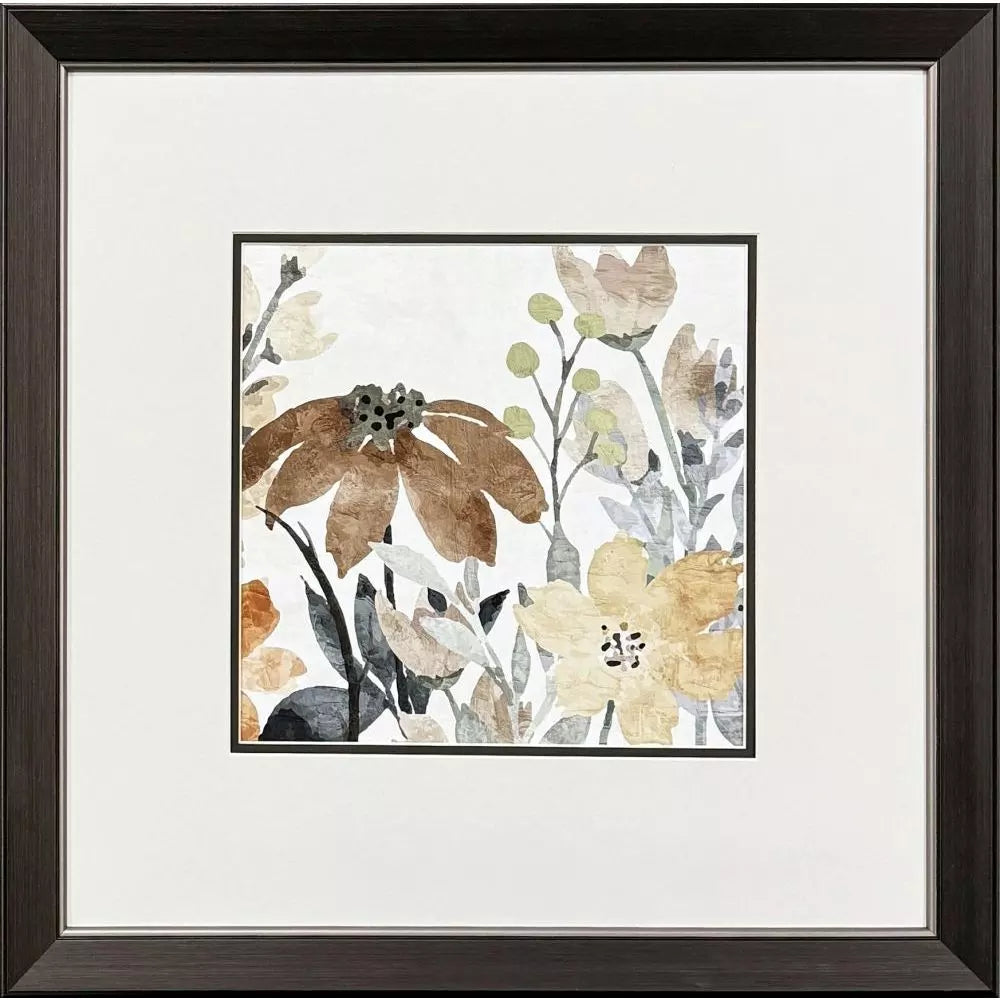 Wildflower Square Framed Wall Art