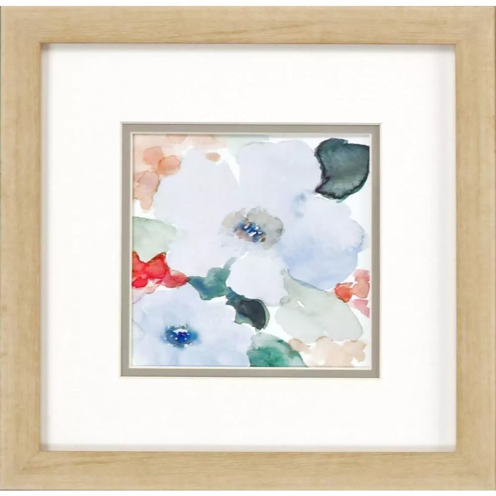 Watercolor Florals Framed Art