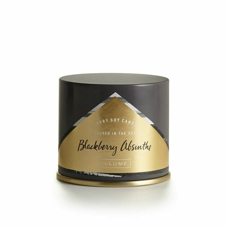 illume demi vanity tin candle blackberry absinthe