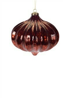 Burgundy Ombre Ornament