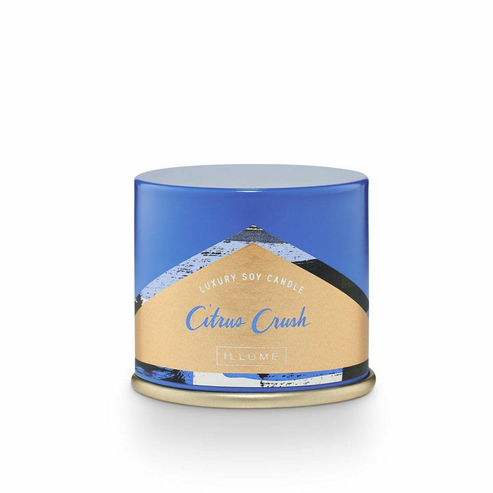 illume demi vanity tin candle citrus crush