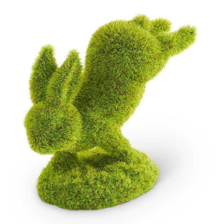 Moss Bunny on Front Feet