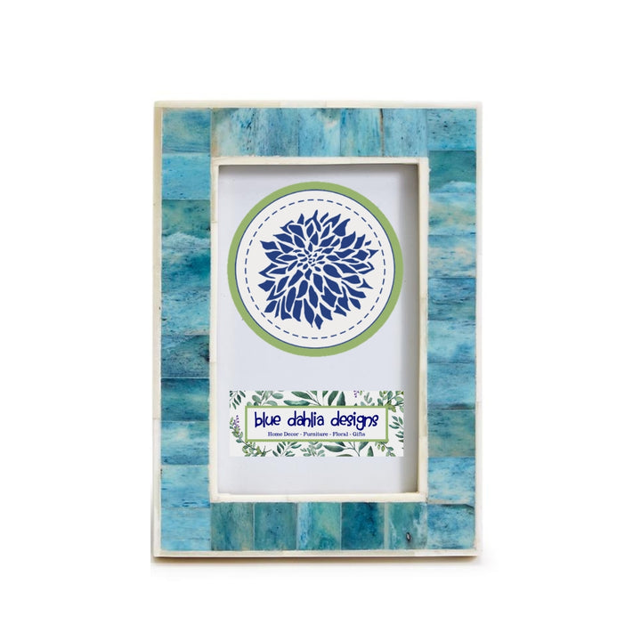 Blue Watercolor Photo Frames