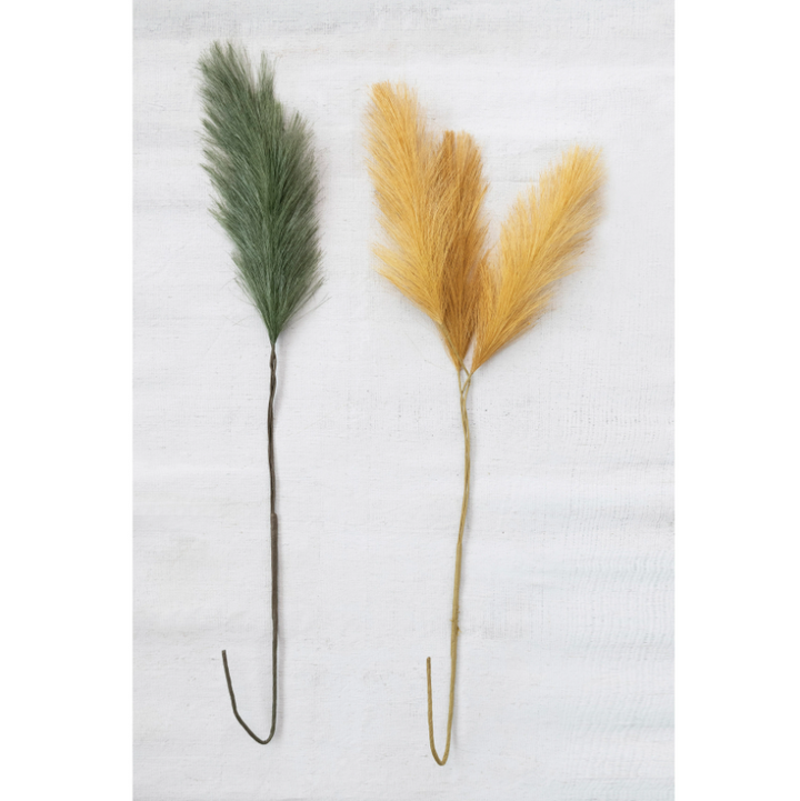 Sage Faux Pampas Grass