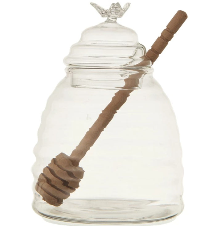 Honey Jar with Honey Dipper