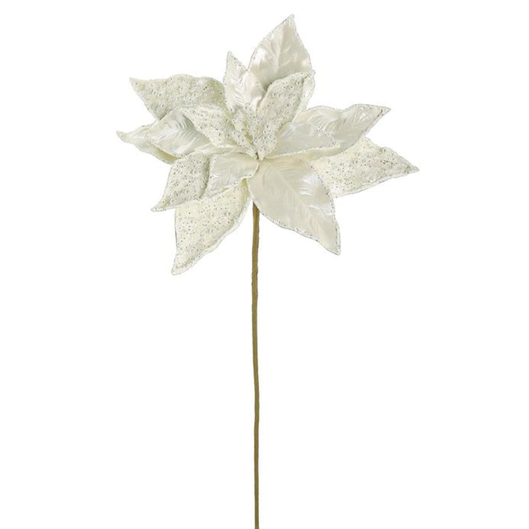 Pearl Finish Poinsettia