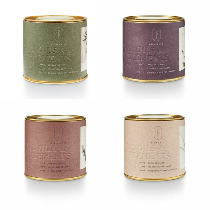 Illume Elemental Natural Tin Candle