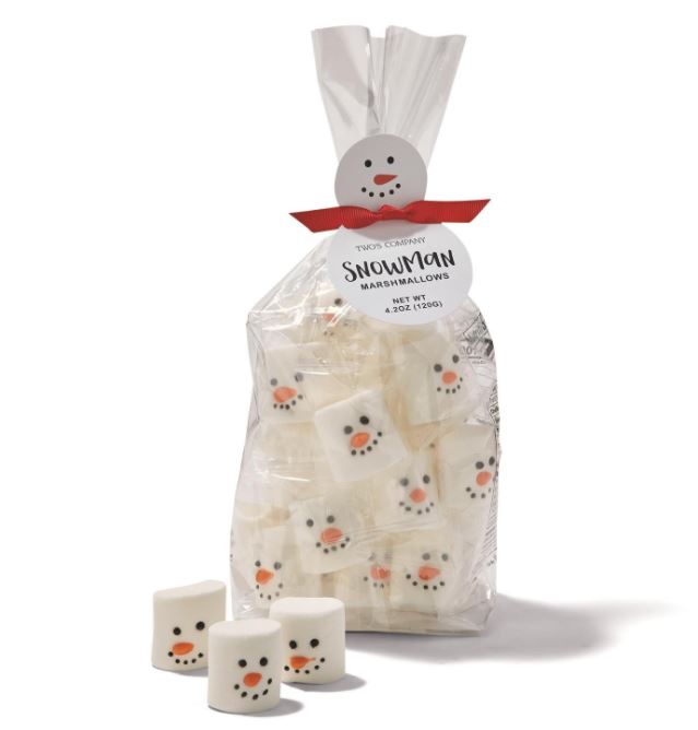 Snowman Marshmallow Candy Gift Bag